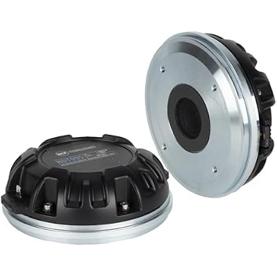 RCF 280W 1.4 Neodymium Compression Driver, 140W RMS, 8 Ohms, 4 Titanium Voice Coil Tweeter Speaker, Elite High Frequency Performance for Pro Audio, Line Arrays, and Concert Sound Systems