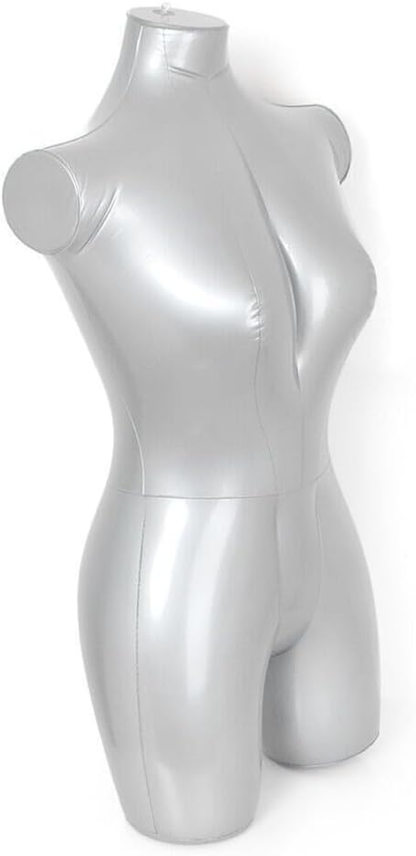 Schaufensterpuppenmodell Präsentationsständer weibliche Schaufensterpuppe flexibel halber menschlicher Körper kompakt tragbar Damenbekleidung Schaufensterpuppe Torso-Modell
