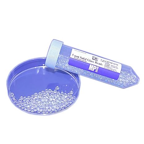 07DP1070 5mm Silica Beads, 1 Tube