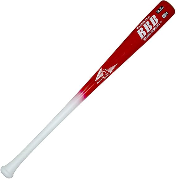 BamBooBat by Pinnacle Sports Equipment INC. Adult Quadcore Bamboo Baseball Bat with Cupped End -