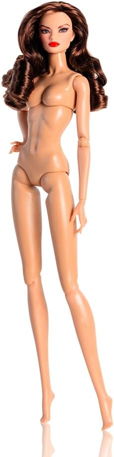 Cavva Xianxian Fashion Doll, 11.5 Inch Poseable Figure with Long Brown Hair, Matte Finish, Modern Style, PVC Material, Articulated Body for Display and Collection FR24 (fr24)