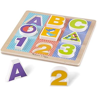 Melissa & Doug ABC - 123 Chunky Puzzle