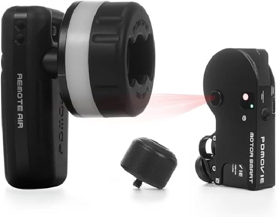 PDMOVIE Live AIR 3 Smart PDL-AFX-RA-SP LiDAR Autofocus Wireless Follow Focus Lens Control System for Manual Lenses with Focus Limit or DSLR Lenses Without Focus with Depth of Field Scale (Deluxe)