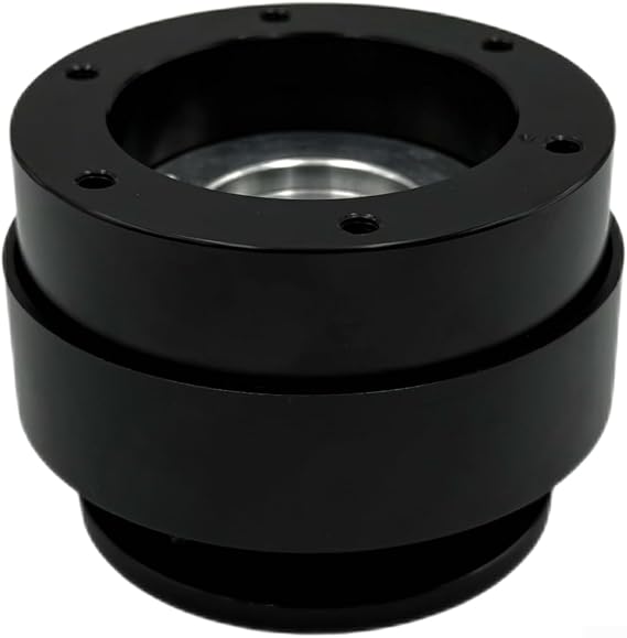 Quick Release Adapter for MOZA R9 Steering Wheel with Direct Drive Compatibility for Racing Simulators (Black)