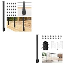 36" Side Mount Level Posts & Inside Corner Post