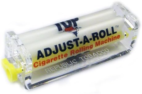 TOP Adjust-A-Roll Adjustable Thickness Cigarette Rolling Machine, 70mm