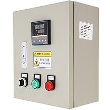 Pid Temperature Controller, Pid Temperature Controller Kit Pid Controller with K Thermocouple 380VAC 3 Phase 15KW Digital Tat Control Box 0400C for Home Brewing Oven Incubator