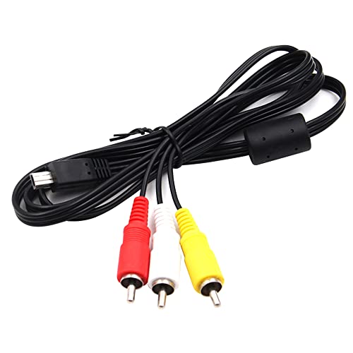 1pcs Mini USB to 3 RCA AV Cable Camera Audio Video Suitable for Camera