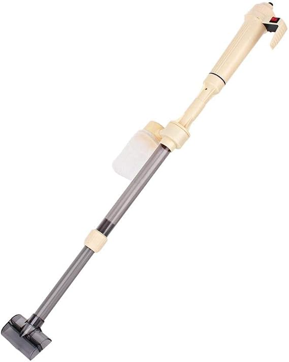 Aquarium Gravel Cleaner Siphon Water Changer, Electric Fish Tank Water Vacuum Pump with 40ft Hose | Fish Aquarium Vacuum Gravel Filter for Easy Cleaning (120V)