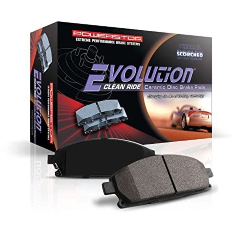 PowerStop Rear Brake Pads For Lexus IS300 2022-25 |IS350 2022-25 |IS500 2022-23 |NX250 2022-25 |NX350 2022-25 |Lexus NX350h 2022-25 - Z16 Ceramic Brake Pads Replacement, 16-2305
