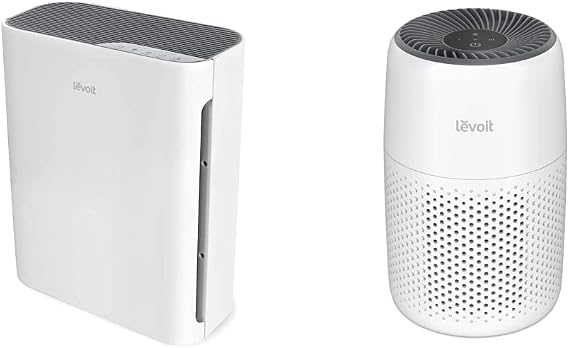 LEVOIT Air Purifiers for Home and Bedroom, HEPA Filter Cleaners with Fragrance Sponge and Washable Filter