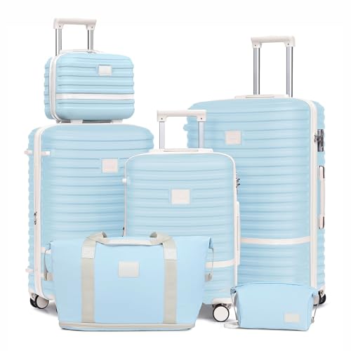 Joyway Luggage Set 3 Piece Suitcase Sets with Spinner Wheel, Hardside Expandable Travel Luggage with TSA Lock 202428