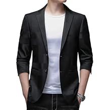 Thin Jacket for Men Business Coats Man Slim Fit Korean Style Summer Suits Blazers