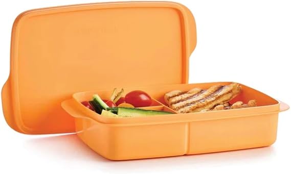 Tupperware BÖlmelİ Beslenme Kutusu Turuncu