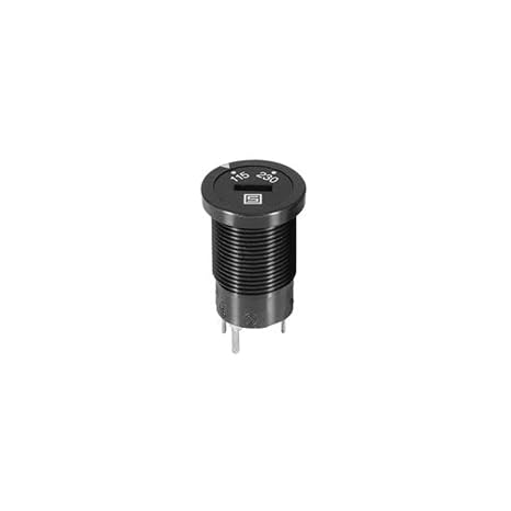 Schurter 0033.4601 Voltage Selector, 2 Pole, 6.3a, 250v
