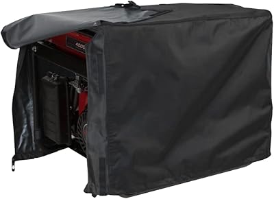 Generator Cover, Welding Machine Cover, Welder Dust Cover Outdoor Power Equipment Protective Cover, Waterproof Windproof Dustproof Protective Drawstring Cover Black