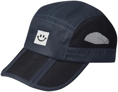 MaxNova 1 Pack 2 Pack Baby Baseball Cap UPF 50+ Foldable Adjustable Cute Embroidered Baseball Cap for Boys Girls 0-6 Years