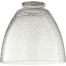 Quorum 2900 Transitional Glass in Light Finish, Clear Seeded