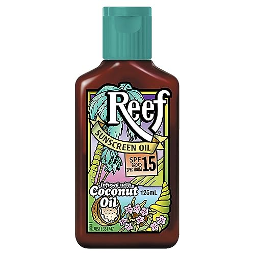 Reef Dark Sun Tan Oil Coconut 125ml SPF15