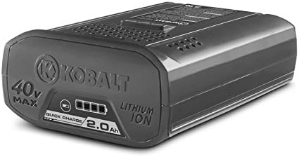 Kobalt 40v Max Li-Ion 2.0 Ah Quick Charge Battery