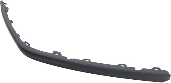Bumper Face Bar Trim Molding Step Pad Rear Driver Left Side Black
