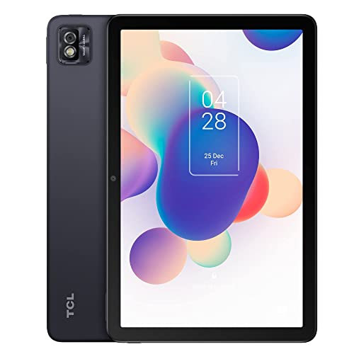TCL Android Tablet, TAB 10s 10.1 Inch FHD Tablet, 8000mAh Larger Battery, 32GB up to 256GB Storage, 3GB RAM, WiFi Android Tab, Eye Protection, Matte Gray