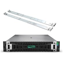 HPE ProLiant DL380 Gen11 2U Rack Server Bundle with Dual Xeon 6430 32-Core 2.1GHz, 512GB DDR5 Memory, 30.72TB Enterprise SAS 12Gb/s SSD Storage, RAID, Dual Power, iLO and Rail Kit
