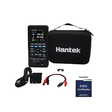 Hantek1832C Digital LCR Meter Portable Handeld Inductance Capacitance Resistance Measurement Tester Tools (Hantek1832C)