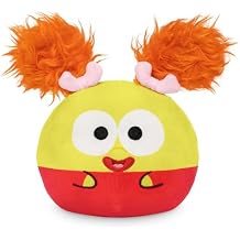 TeeTurtle Reversible Jim Henson's Fraggle Rock Plushie Mokey 4-Inch Two-Sided Flip Plush Toy with Embroidered Details - Cute Mini Collectible Plush for Kids, Teens, and Adults