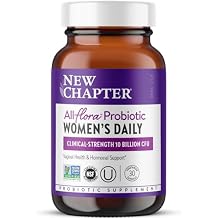 New Chapter Probiotics for Women - 30 ct (1 Month Supply), Women's Daily Probiotic with Prebiotics and Probiotics for Vaginal Health & Chaste Tree for Hormonal Support, 100% Vegetarian, Non-GMO