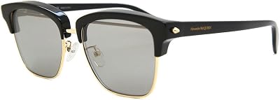 Alexander McQueen AM0297S BlackGrey 5417150 men Sunglasses