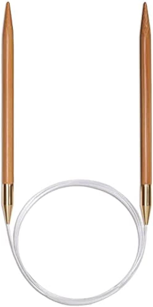 Seeknit KA56768 Bamboo Circular Knitting Needles Brown 80cm x 4mm