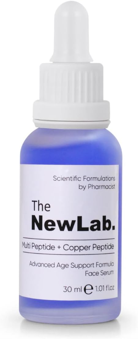 The NewLab. Mavi Serum%1 Bakır Peptit & Multi-Peptide Yaşlanma Karşıtı Dolgunlaştırıcı Etkili 30 Ml (Multi Peptide-Copper Peptide%1)