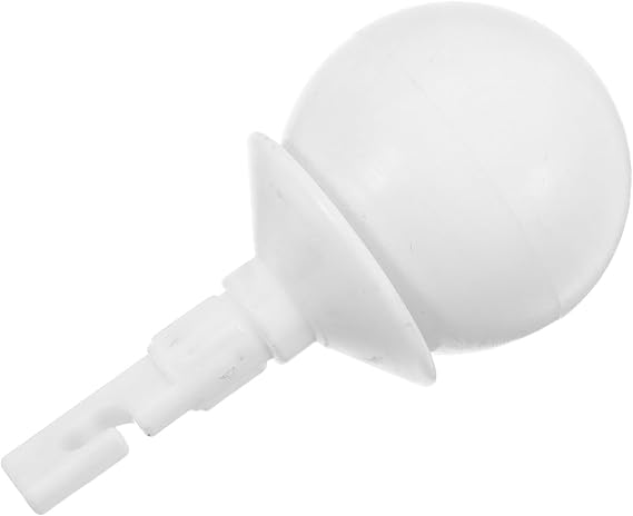 White Rolling Walking Tip with Rotating Head for Blind Stick and Mobility Cane, Plastic Round Ball Easy to Install Blind People Gadgets for Indoor and Office Use