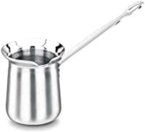 Stainless Steel Turkish Milk Pot - 16 oz
