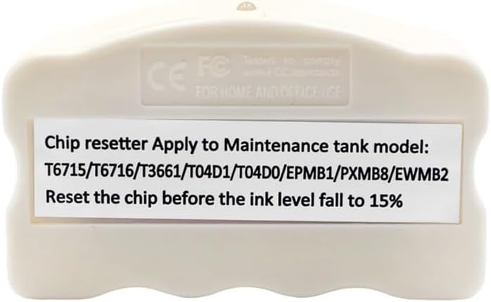 T04D100 T04D1 C13T04D100 Maintenance Tank Chip Resetter Compatible with L6168 L6178 L6198 L6170 L6190 L6191 L6171 L6160 L6161