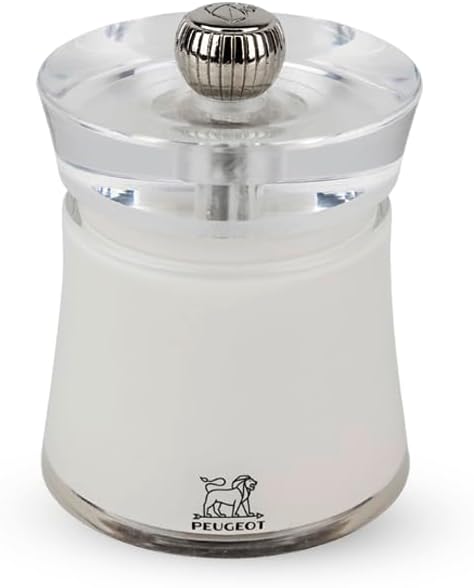 Peugeot 25793 Bali 3 Inch Salt Mill, White