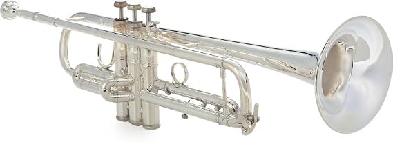 Bach 170S43GYR Professional Bb Trumpet - Reverse Leadpipe - 43 Bell - Silver Plated