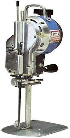 Yamata CZD-3 Blue Stand Up, Straight Knife Blade Fabric and Cloth Cutter 10"