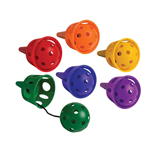 Champion Sports Scoop Ball & Catch Games Lightweight Plastic Toss & Catch Sets for All Ages