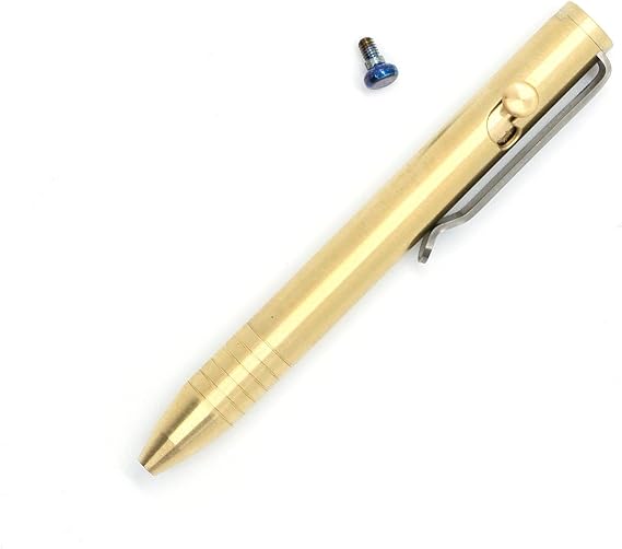 BIG IDEA DESIGN Mini Bolt Action Pen (Brass)