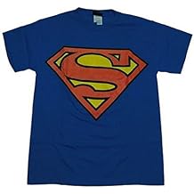 Superman Classic Shield Logo Adult T-Shirt