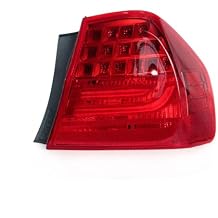 TailLight Assembly Compatible With BMW 3 SERIES E90 2008 2009 2010 2011 Rear Tail Light Back Side Taillights Stop LED Brake Fog(1PC Right)