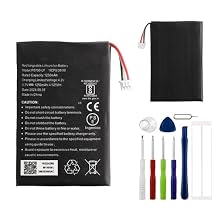 Replacement Battery P0750-LF Compatible with Ingenico Link 2500 with Repair Tool Kit