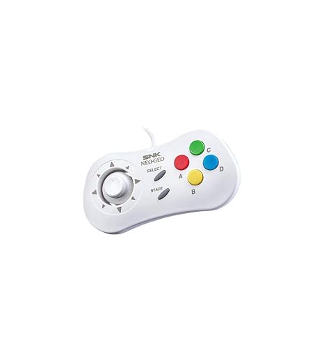 NEOGEO Mini Console Official Control Pad: White (NEOGEO Mini)
