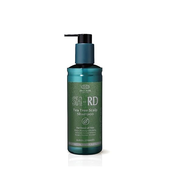 SH-RD Tea Tree Shampoo for Dry & Sensitive Scalp | Tea Tree Oil Added | Deep Cleansing, Balancing & Hydrating Hair Care - 8.45oz/250ml