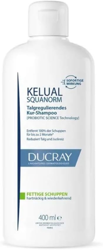 Kelual Squanorm Yağlı Saçlar için Kepek Karşıtı Şampuan 400 ml