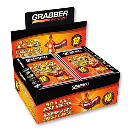 Grabber Warmers Grabber 12 Hours Peel N Stick Body Warmer, 40-Count