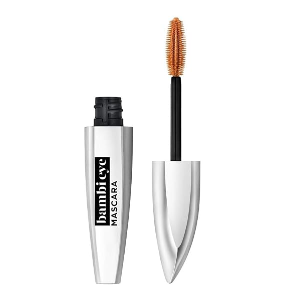 LOreal Paris Cosmetics Bambi Eye Washable Mascara, Lasting Volume, Black, 0.28 fl. oz.