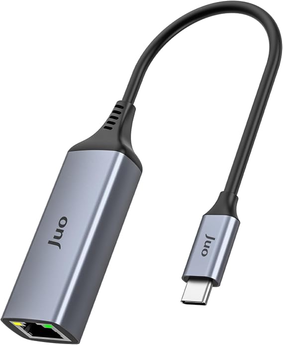 Juo Type-C 1000Mbps USB 3.2 Gigabit Ethernet Converter Adapter